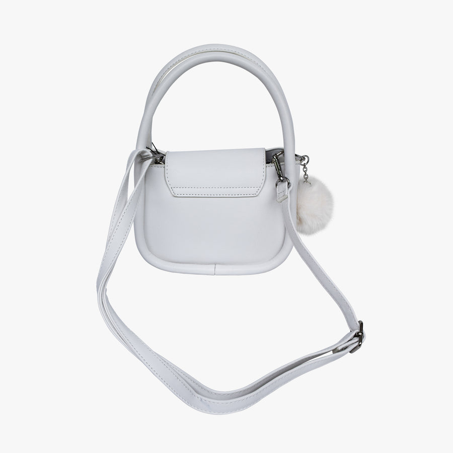 Back Of Hard Candy Suzie Vegan Leather Mini Handbag With Strap